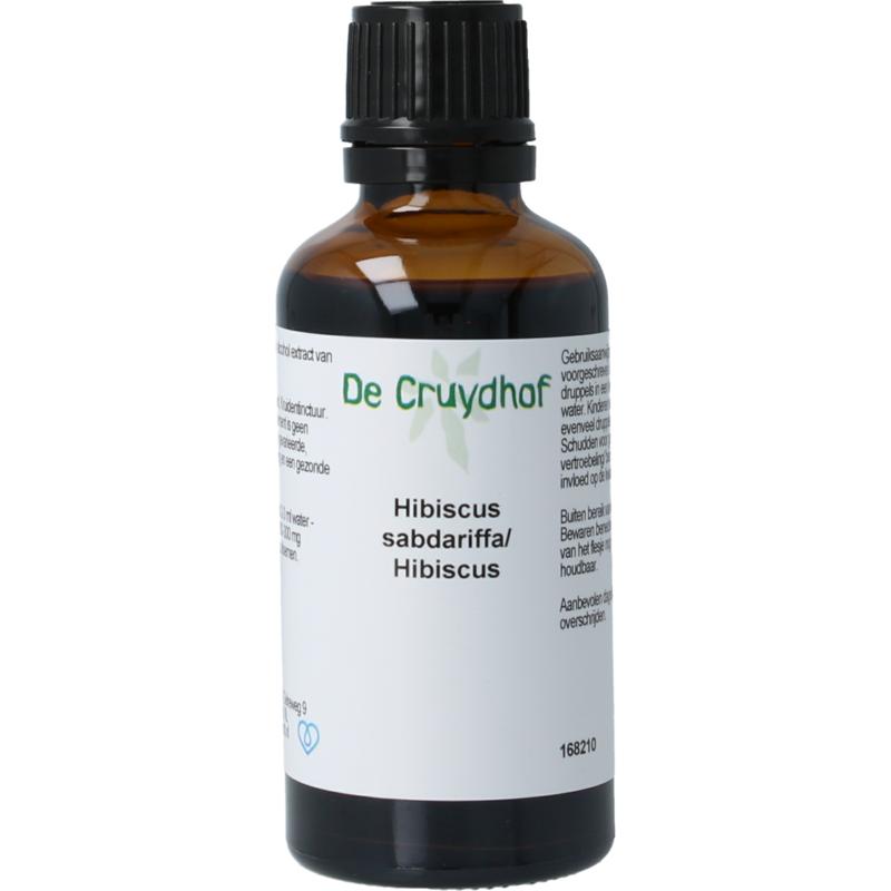 Cruydhof Hibiscus Sabdariffa  Hibiscus Flor Tinctuur