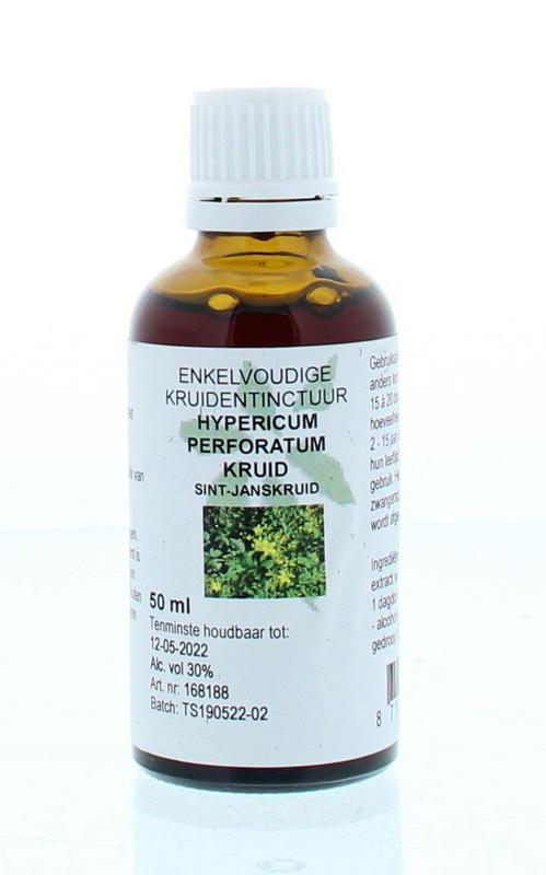 Cruydhof Hypericum Perforatum  Sint Janskruid Tinctuur