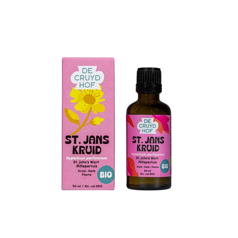 Cruydhof Hypericum Perforatum Hrbsint Janskruid Bio