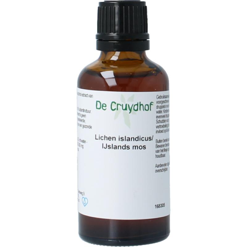 Cruydhof Lichen Island  Ijsland Mos Tinctuur