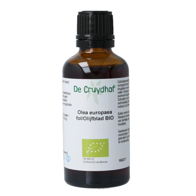 Cruydhof Olea Europaea Folia  Olijfblad Tinctuur Bio