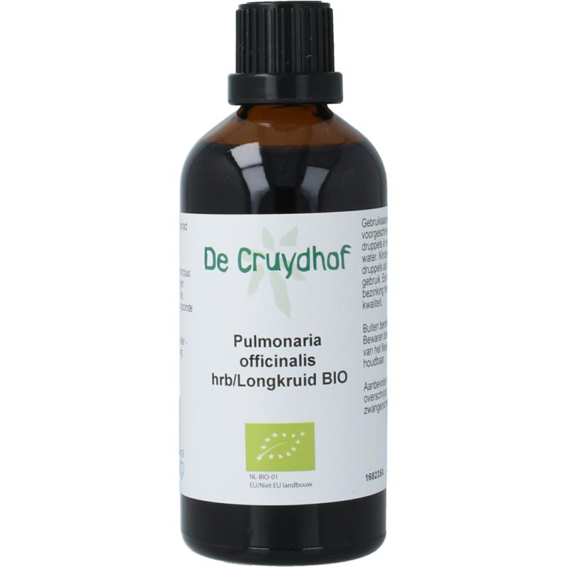 Cruydhof Pulmonaria Off Herb  Longkruid Tinctuur Bio