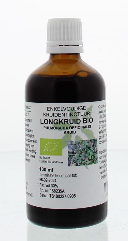Cruydhof Pulmonaria Off Herb  Longkruid Tinctuur Bio