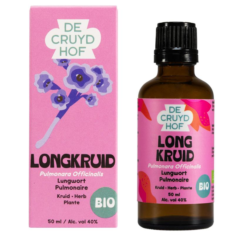 Cruydhof Pulmonaria Off Herb  Longkruid Tinctuur Bio
