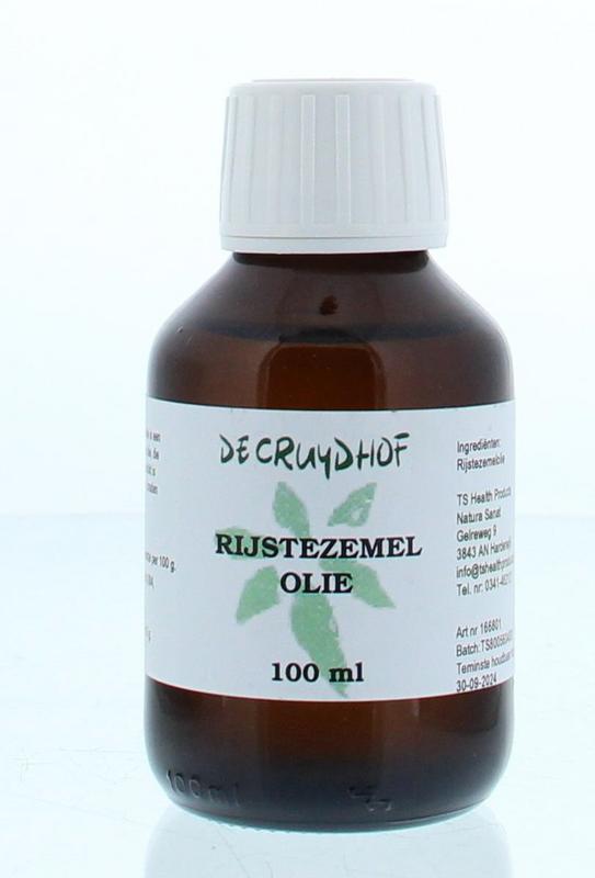 Cruydhof Rijstezemelolie