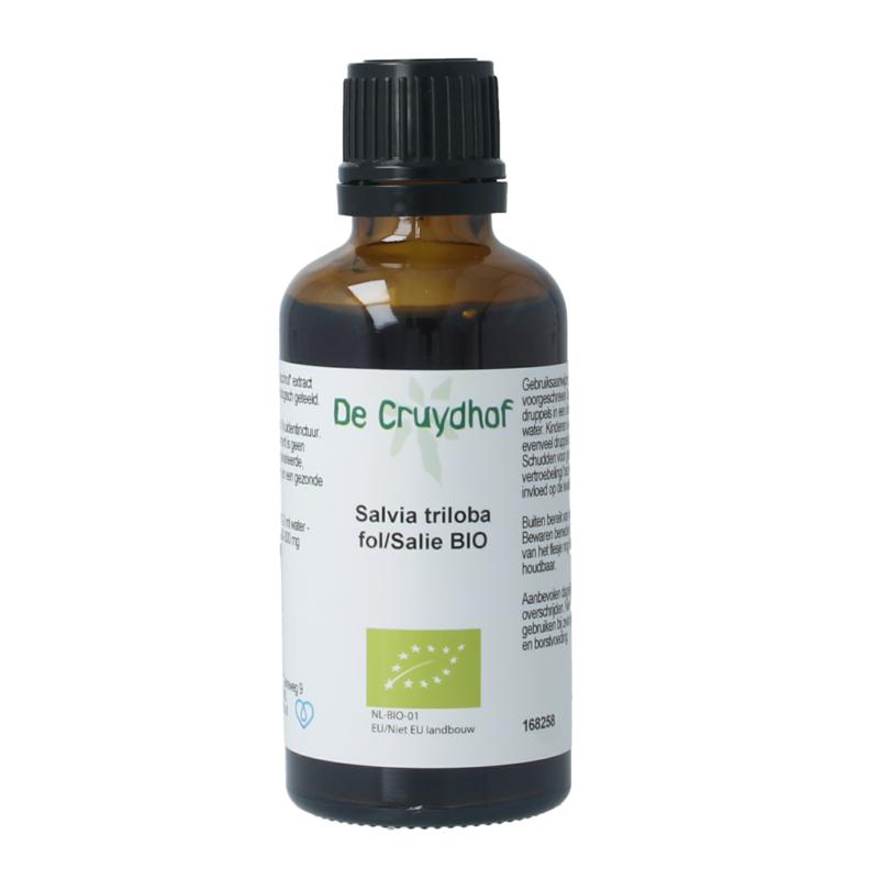 Cruydhof Salvia Tribola Fol  Salie Tinctuur Bio