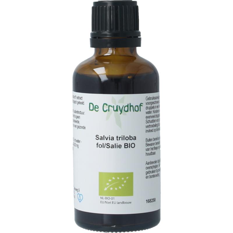 Cruydhof Salvia Tribola Fol  Salie Tinctuur Bio