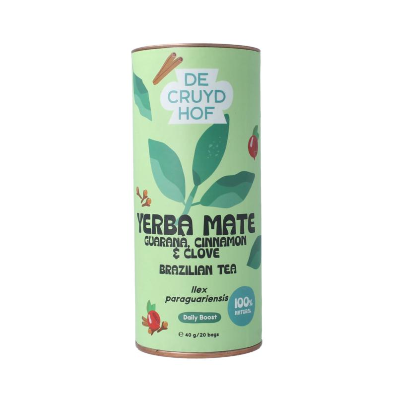 Cruydhof Thee Yerba Mate  Guaranacinnamon  Clove