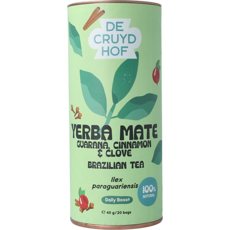 Cruydhof Thee Yerba Mate  Guaranacinnamon  Clove