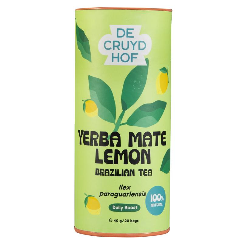 Cruydhof Thee Yerba Mate  Lemon