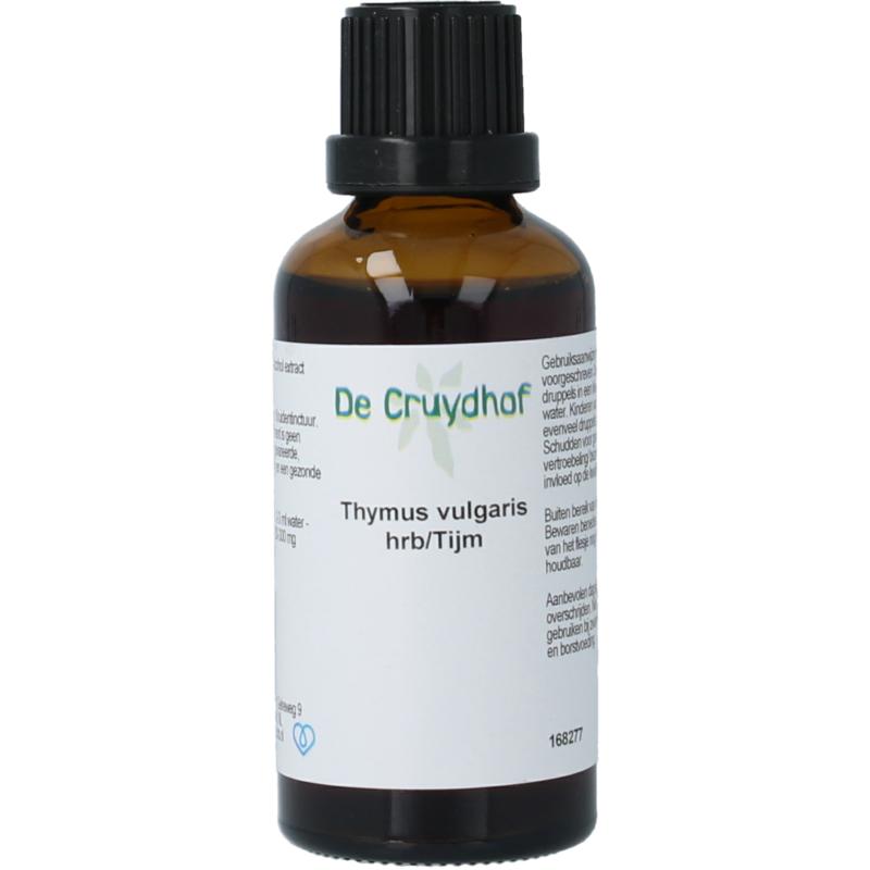 Cruydhof Thymus Vulgaris Herb  Tijm Tinctuur