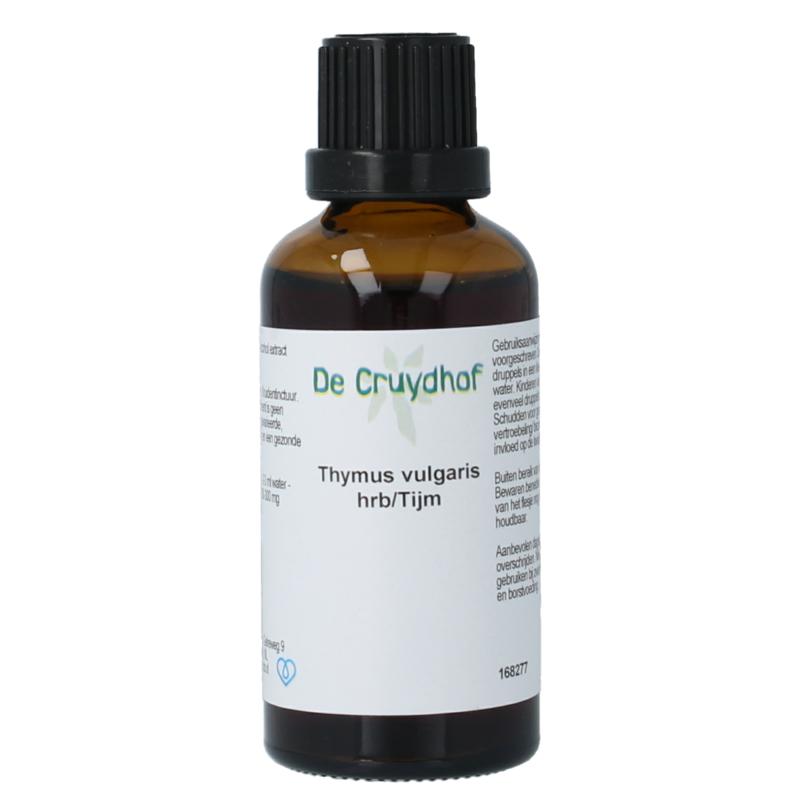Cruydhof Thymus Vulgaris Herb  Tijm Tinctuur