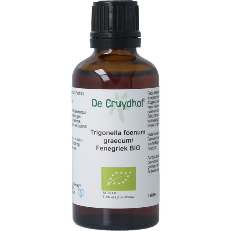 Cruydhof Trigonella Foen Gr  Fenegriek Tinctuur Bio