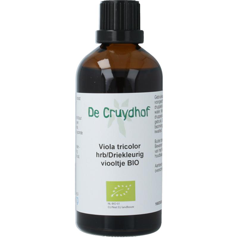 Cruydhof Viola Tricolor Herb  Driekl Viooltje Tinctuur Bio