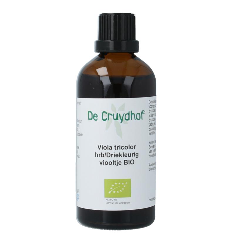 Cruydhof Viola Tricolor Herb  Driekl Viooltje Tinctuur Bio