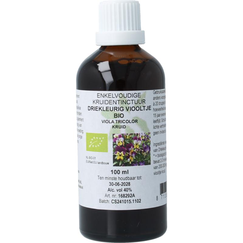 Cruydhof Viola Tricolor Herb  Driekl Viooltje Tinctuur Bio
