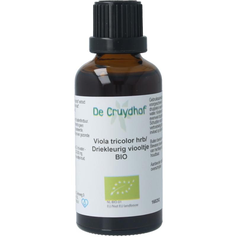 Cruydhof Viola Tricolor Hrb  Driekl Viooltje Tinctuur Bio