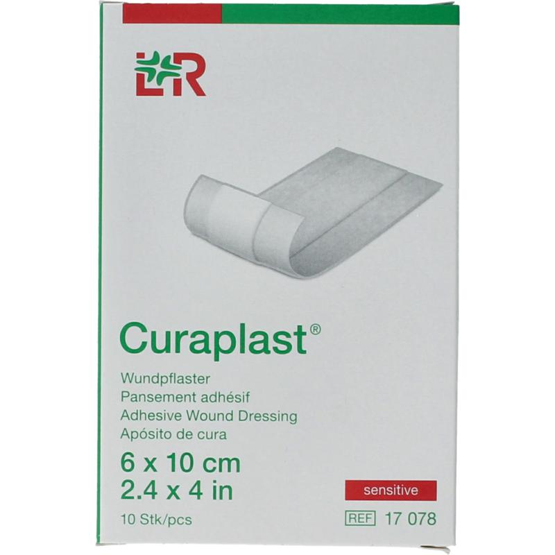 Curaplast Sensitive Wondpleister 10Cm X 6Cm
