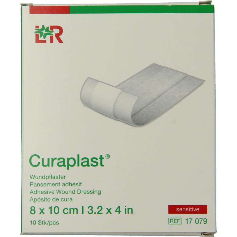 Curaplast Sensitive Wondpleister 8Cm X 10Cm