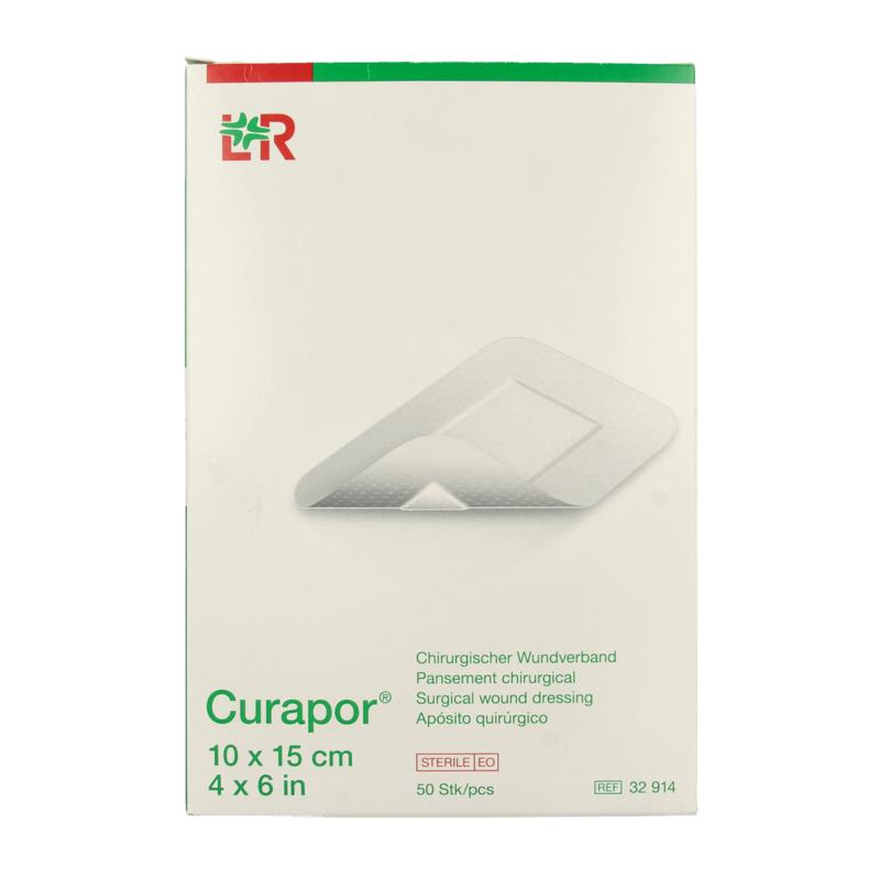 Curapor Wondpleister 10 X 15Cm Steriel