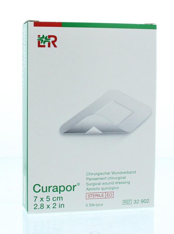 Curapor Wondpleister 7 X 5Cm Steriel
