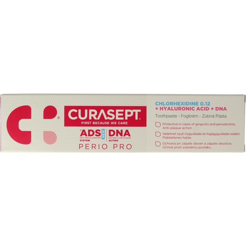 Curasept Ads Dna Perio Pro 712 Chx 0,12% + Ha Tandpasta