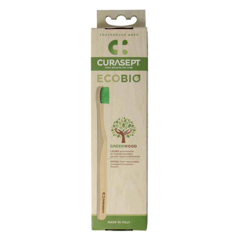 Curasept Tandenborstel Wood Soft