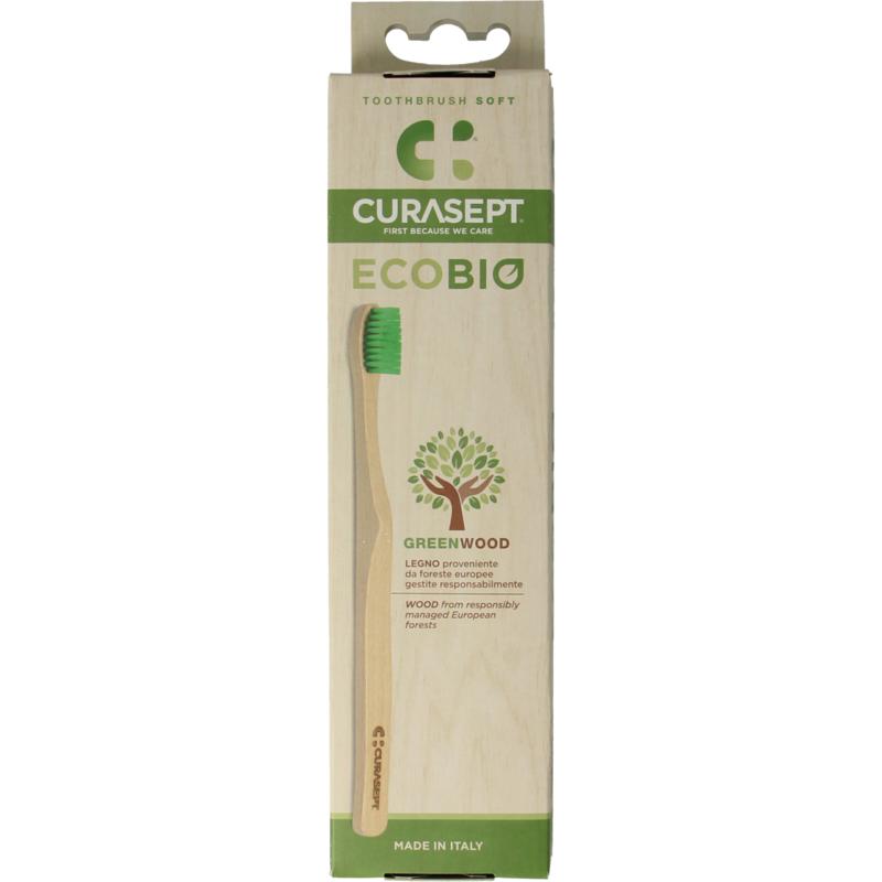 Curasept Tandenborstel Wood Soft