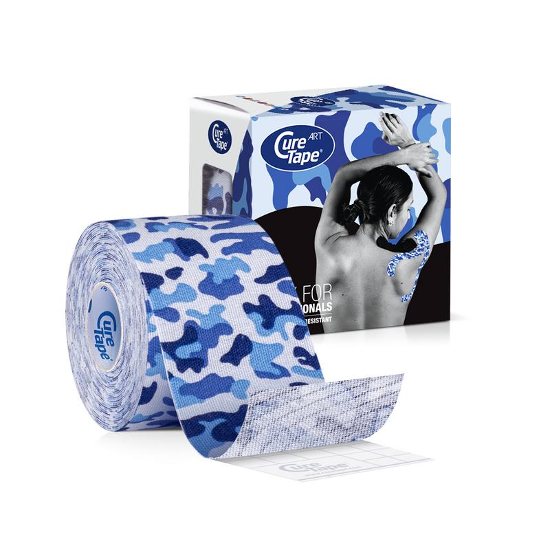 Cure Tape Art Army Blue 5Cm X 5M