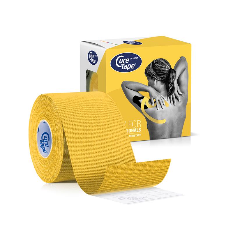 Cure Tape Kinesiotape Geel 5Cm X 5M