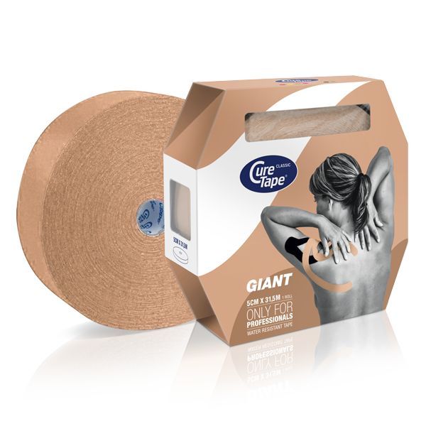 Cure Tape Kinesiotape Giant Beige 31.5M X 5Cm