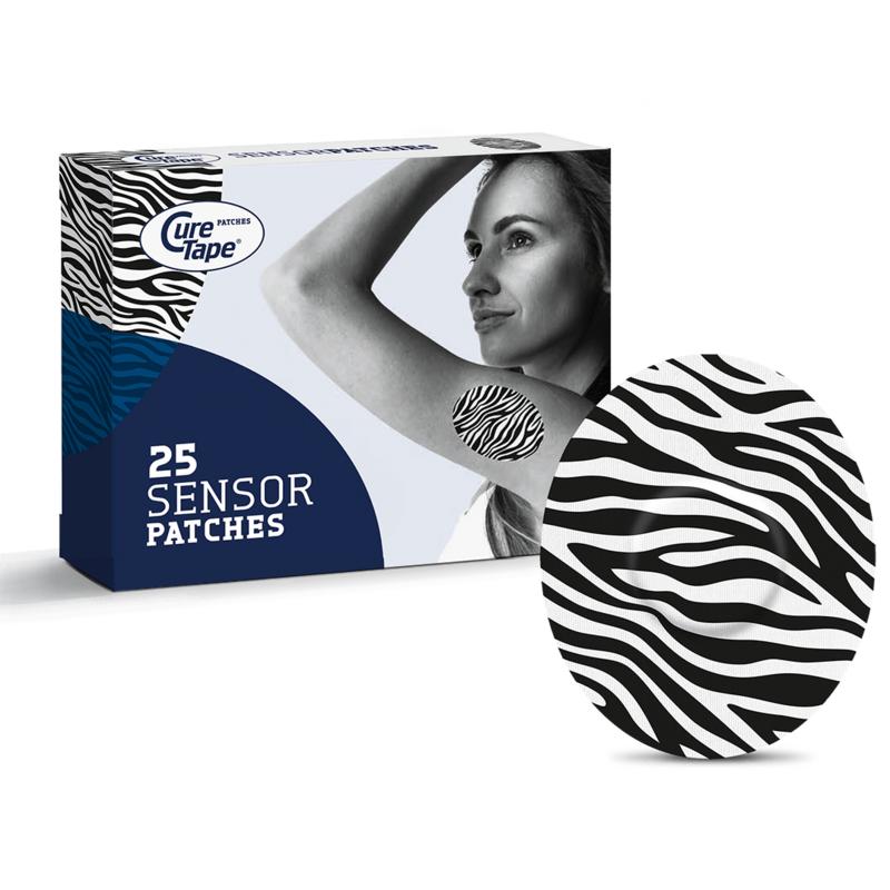 Cure Tape Sensor Patch Zebra