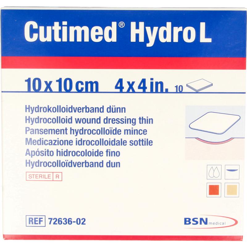 Cutimed Hydro L 10 X 10Cm