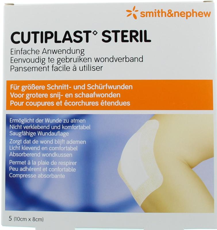 Cutiplast Steril 10 X 8Cm