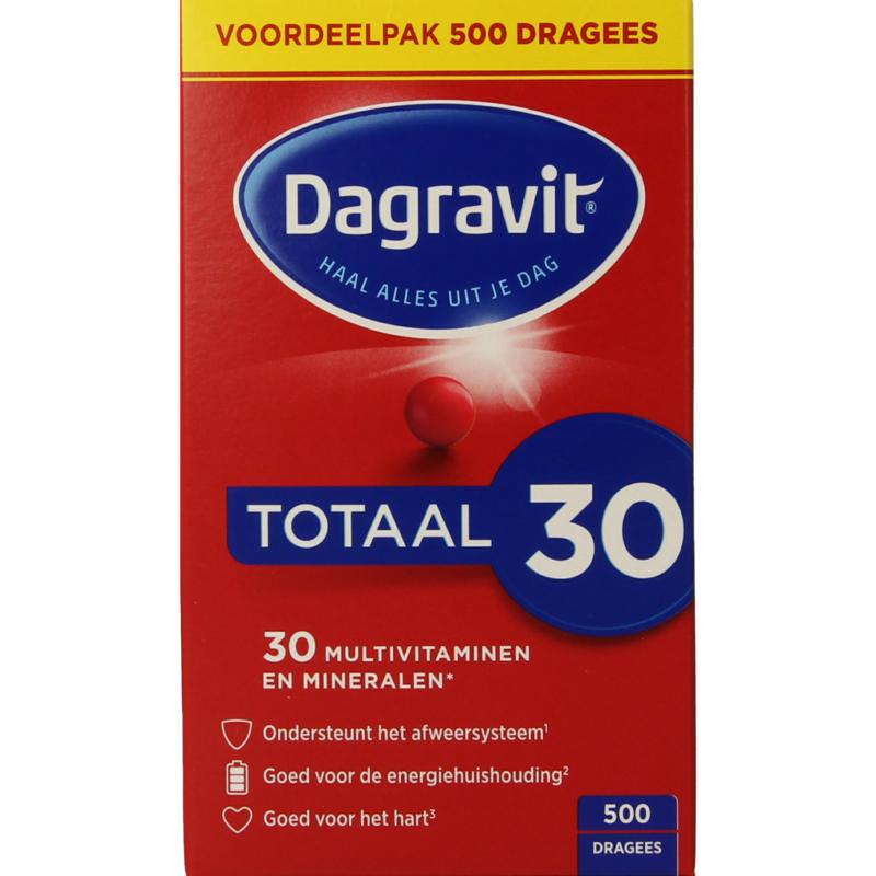 Dagravit Totaal 30 Tijdelijk 50 Dragees Gratis