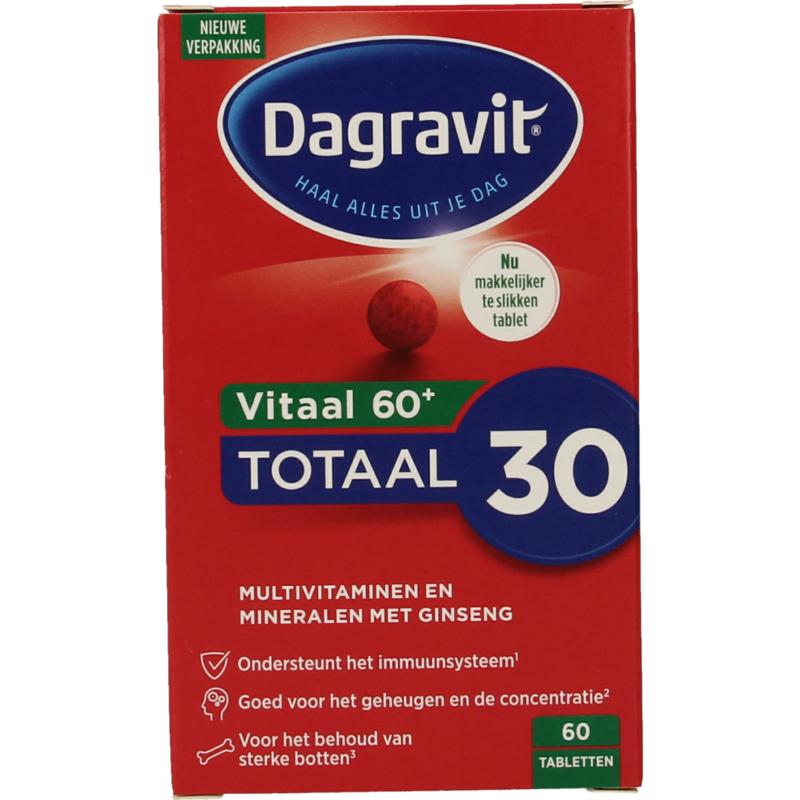 Dagravit Totaal 30 Vitaal 60+