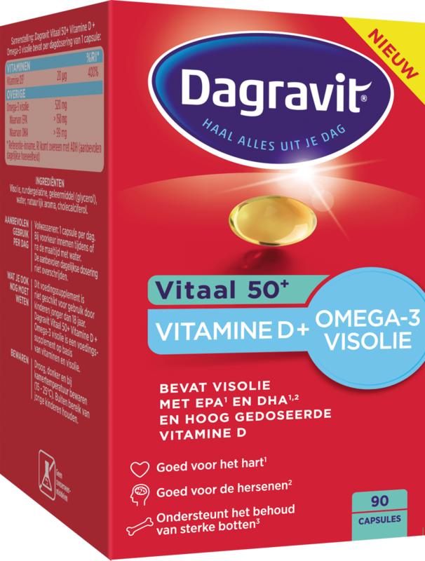 Dagravit Vitaal 50+ Omegavitamine D
