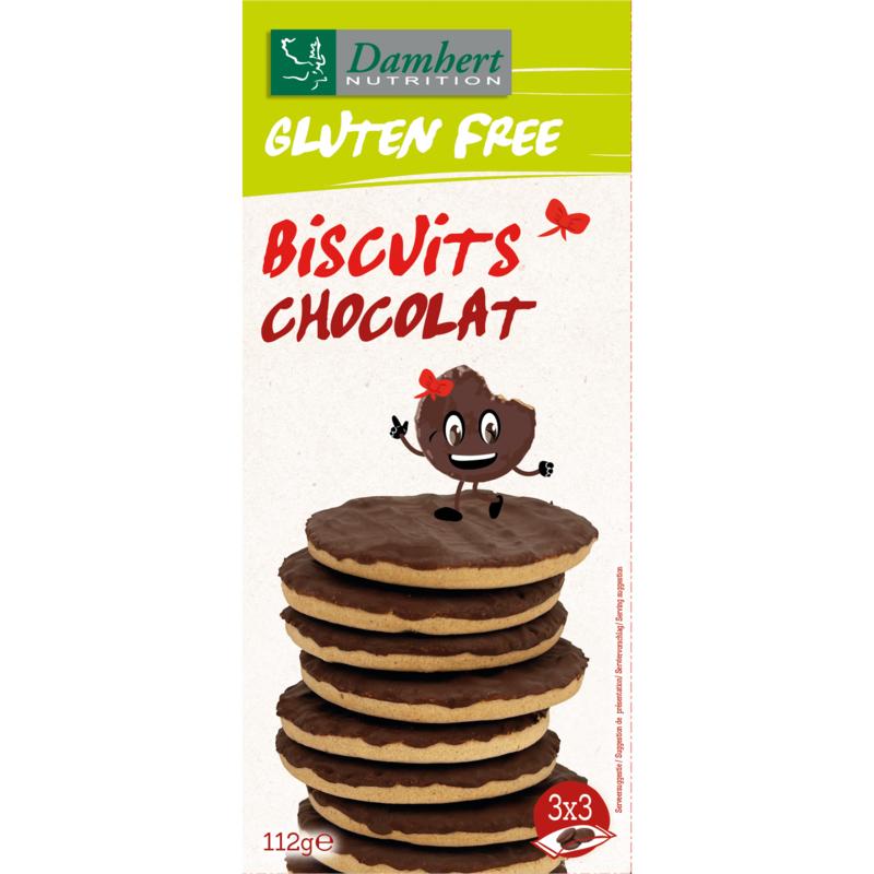Damhert Biscuits Chocolate Gluten Free