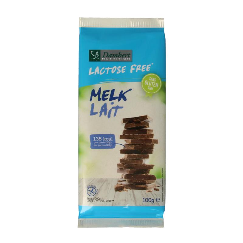 Damhert Chocoladetablet Melk Glutenvrij En Lactosevrij