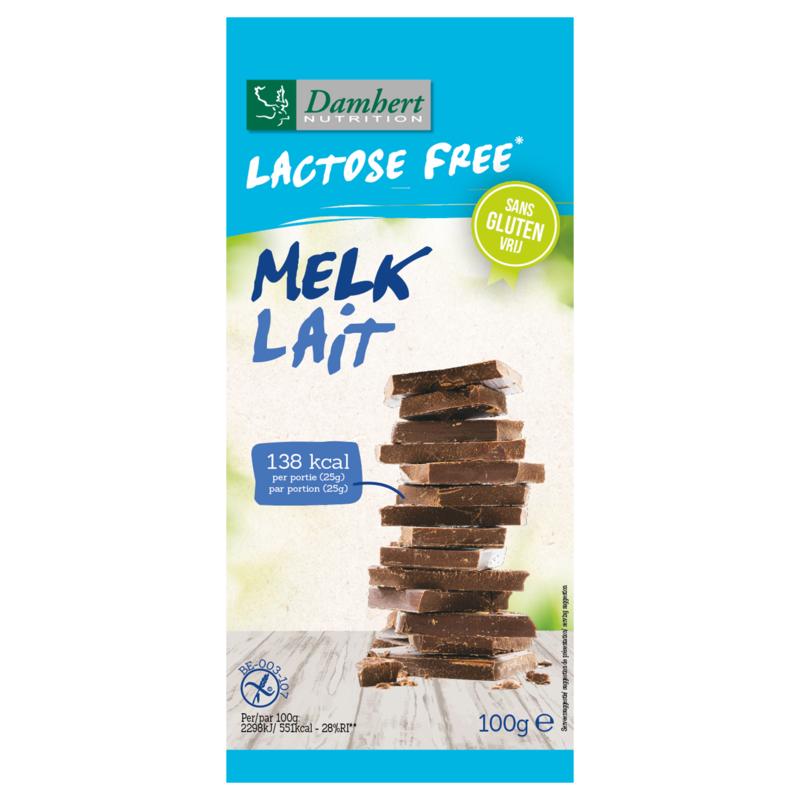 Damhert Chocoladetablet Melk Glutenvrij En Lactosevrij