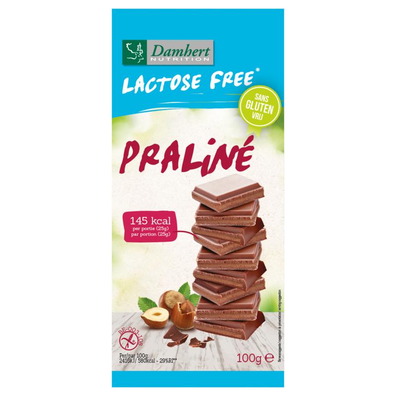 Damhert Chocoladetablet Praline Glutenvrij En Lactosevrij