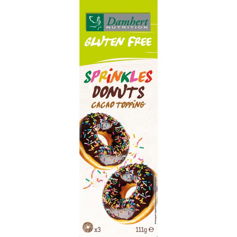 Damhert Donuts Sprinkles Glutenvrij