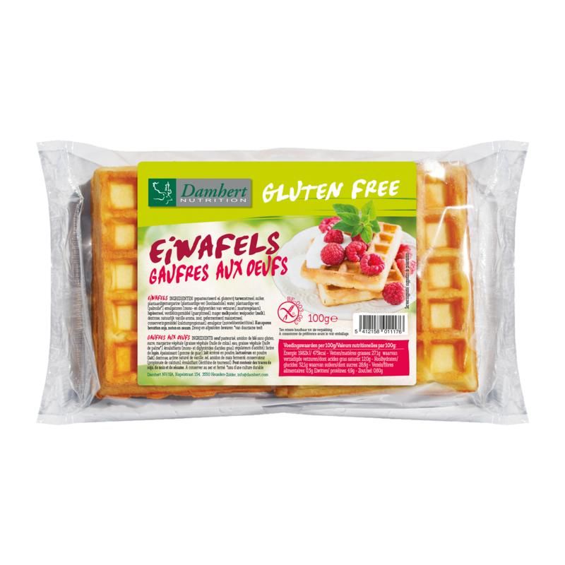 Damhert Eiwafels Glutenvrij