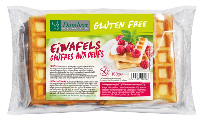Damhert Eiwafels Glutenvrij