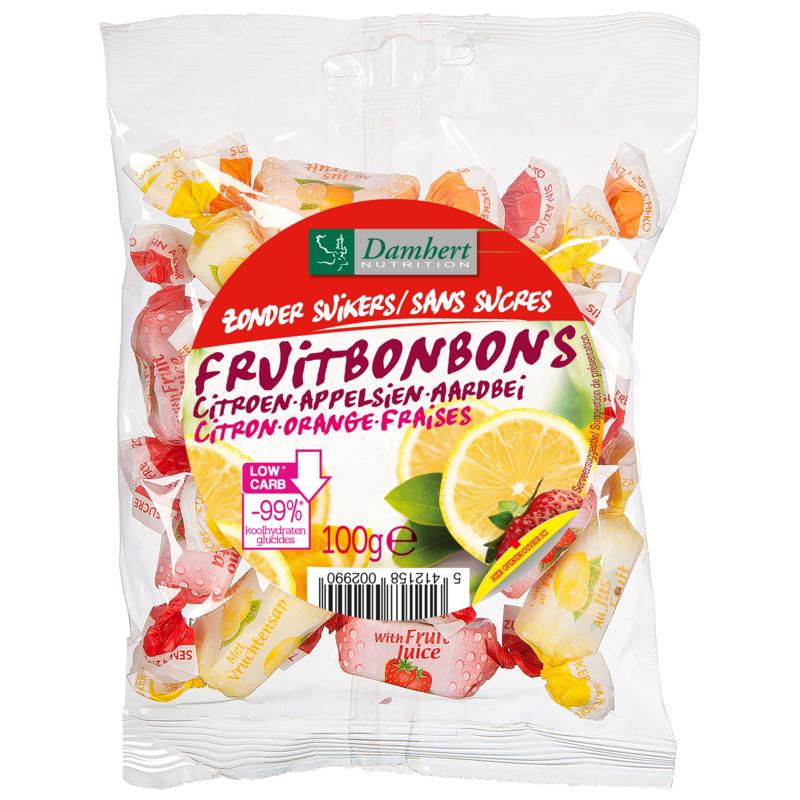 Damhert Fruitbonbons Zonder Suiker