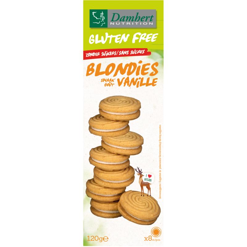 Damhert Glutenvrije Blondies Zonder Suiker