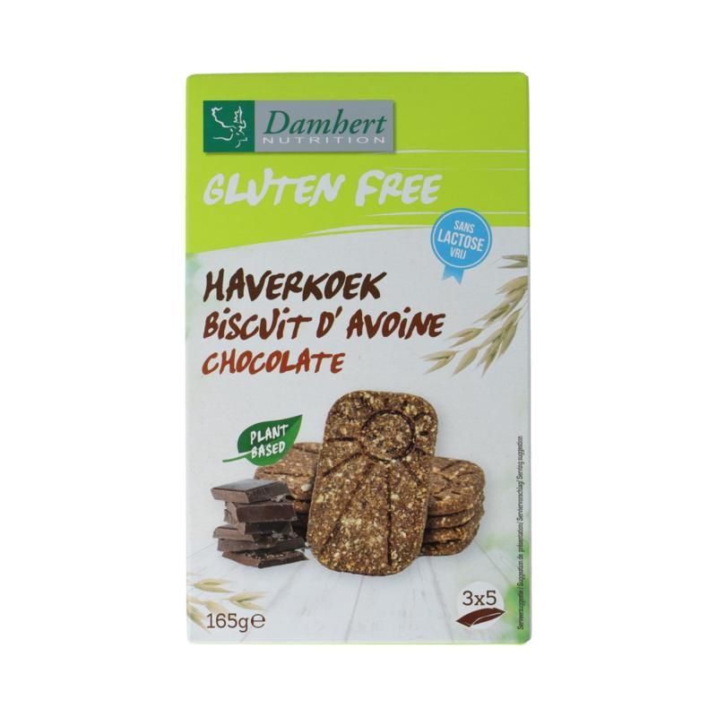 Damhert Haverkoekjes Chocolade Glutenvrij