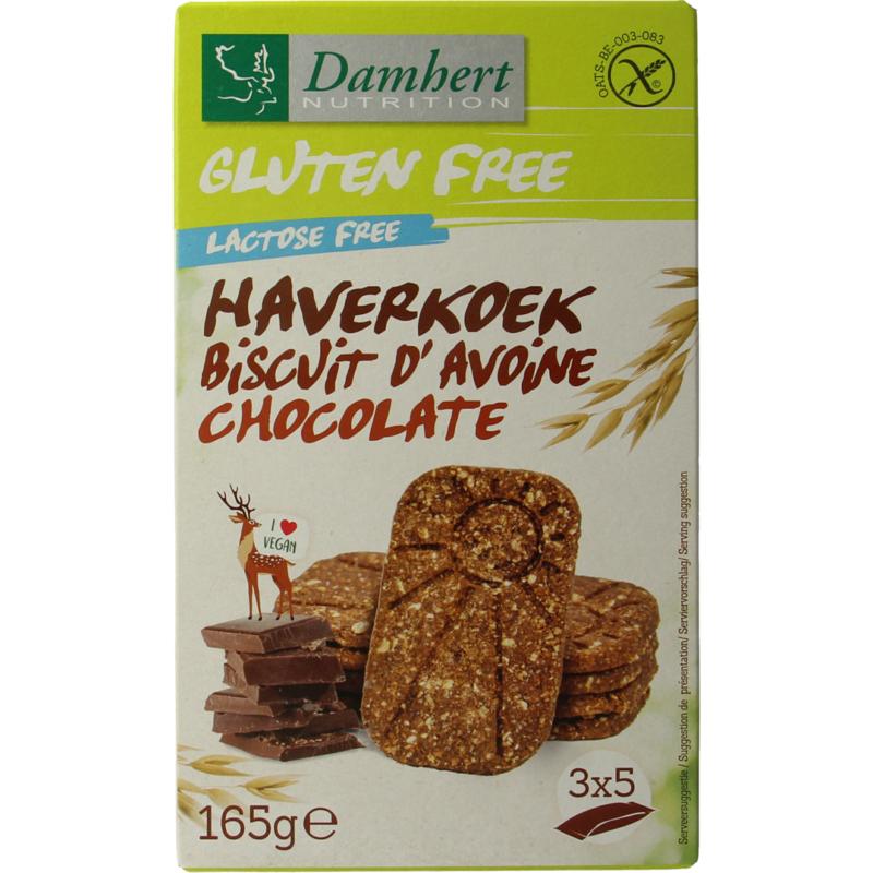 Damhert Haverkoekjes Chocolade Glutenvrij