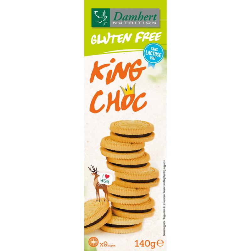 Damhert King Chocolade Koekjes Lactose Vrij