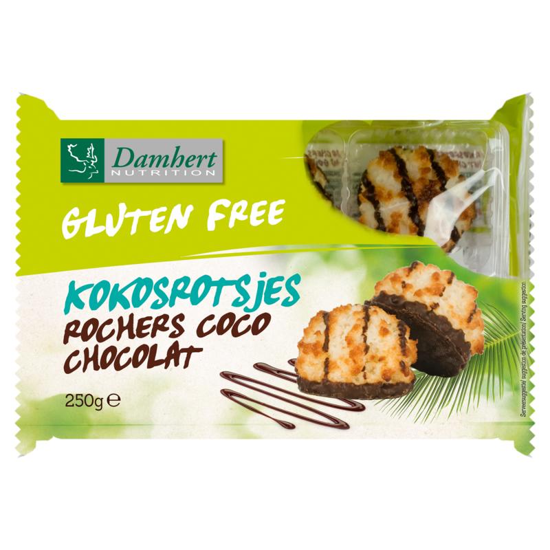 Damhert Kokosrotsen Chocolade Glutenvrij